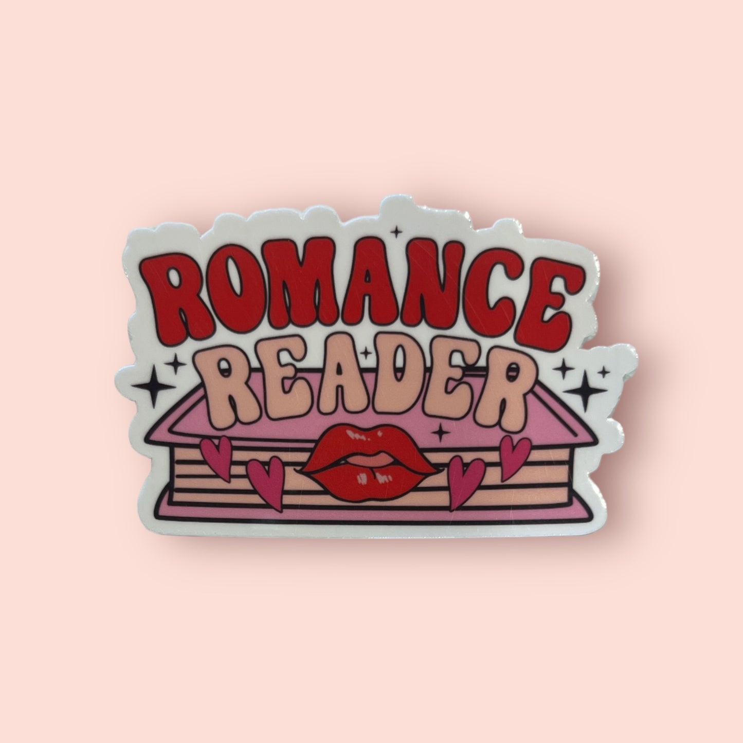 Romance Reader Sticker