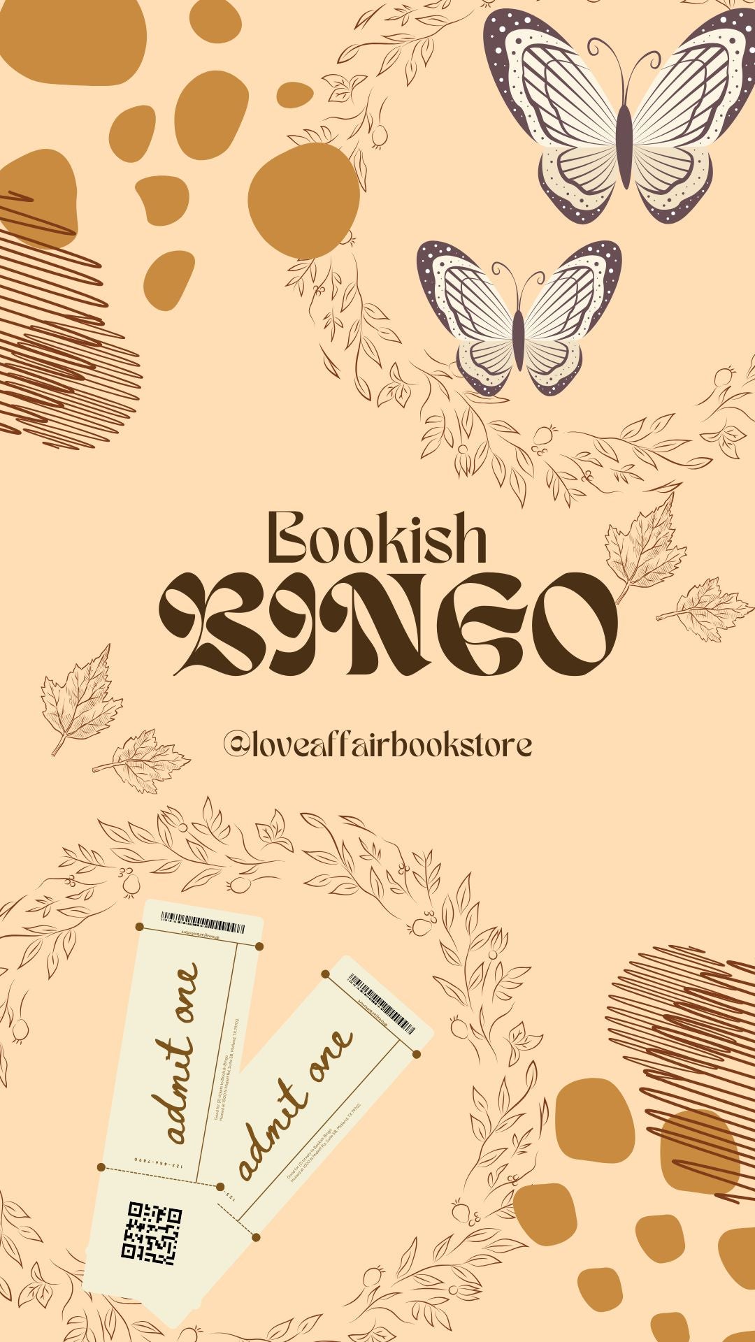 Bookish Bingo Night Ticket