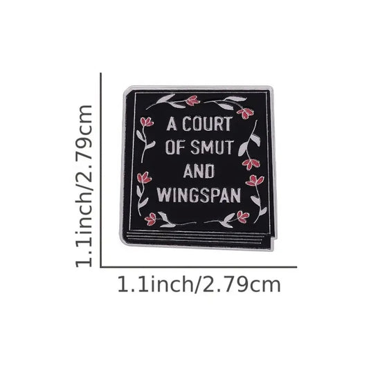 Court of Smut & Wingspan Enamel Pin