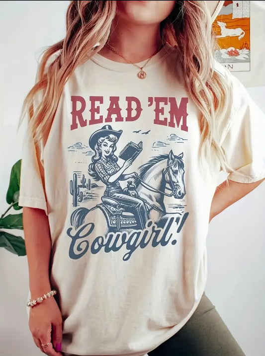 Read-’em Cowgirl Tshirt