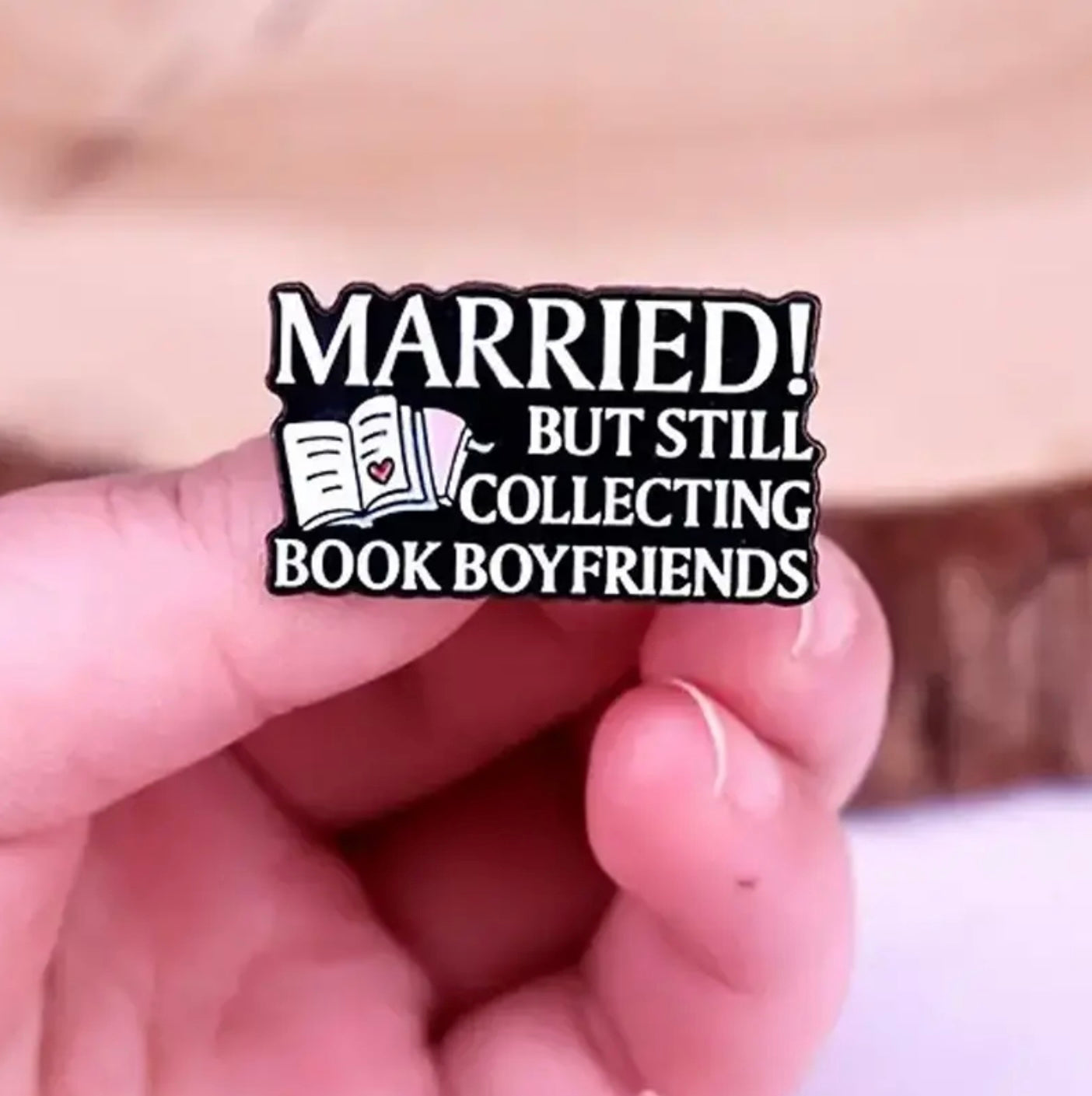 MARRIED! But Still Collecting Enamel Pin