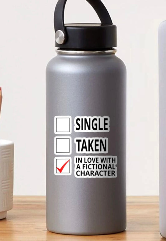 Single Taken Checklist Sticker