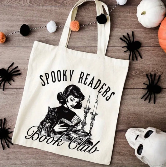 Spooky Readers Tote