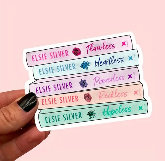 Elsie Silver Book Stack Sticker