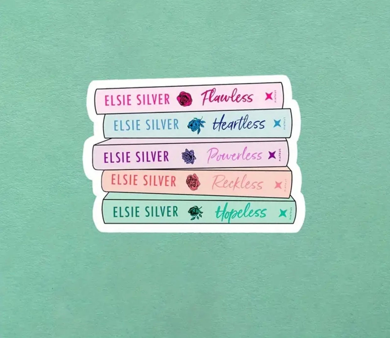 Elsie Silver Book Stack Sticker