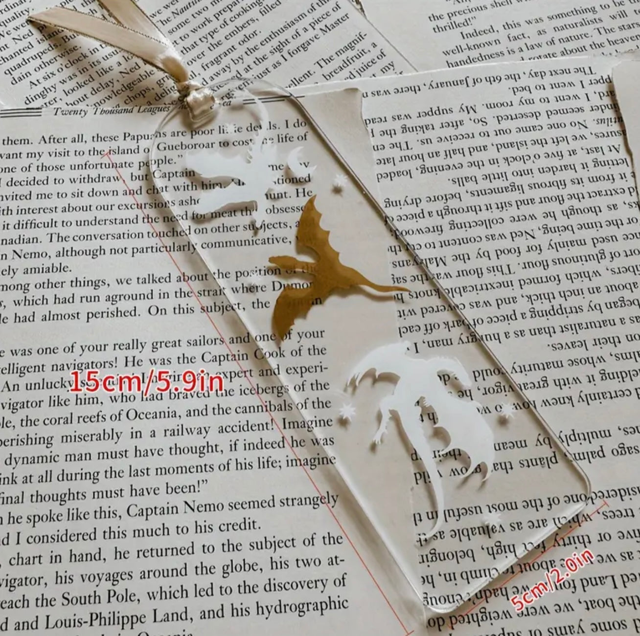 Dragon Acrylic Bookmark