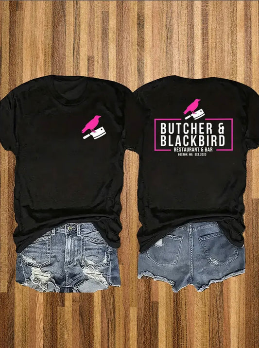 Butcher & Blackbird Inspired Graphic T-Shirt