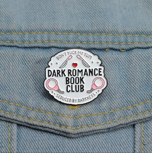 Dark Romance Book Club Enamel Pin