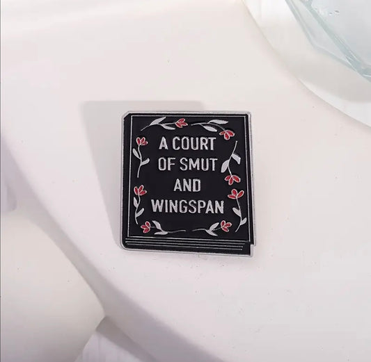 Court of Smut & Wingspan Enamel Pin