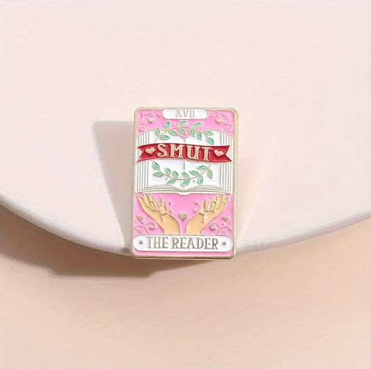 Smut Tarot Card Enamel Pin