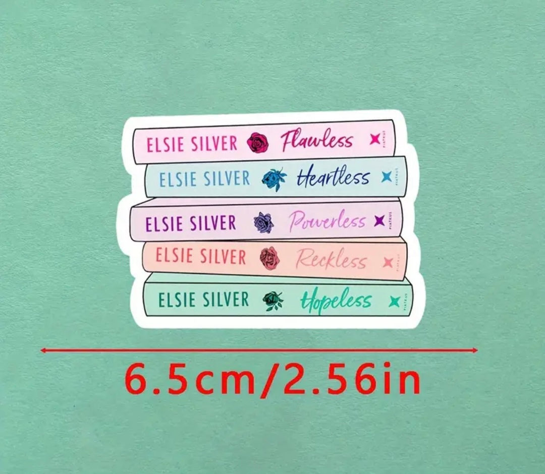 Elsie Silver Book Stack Sticker