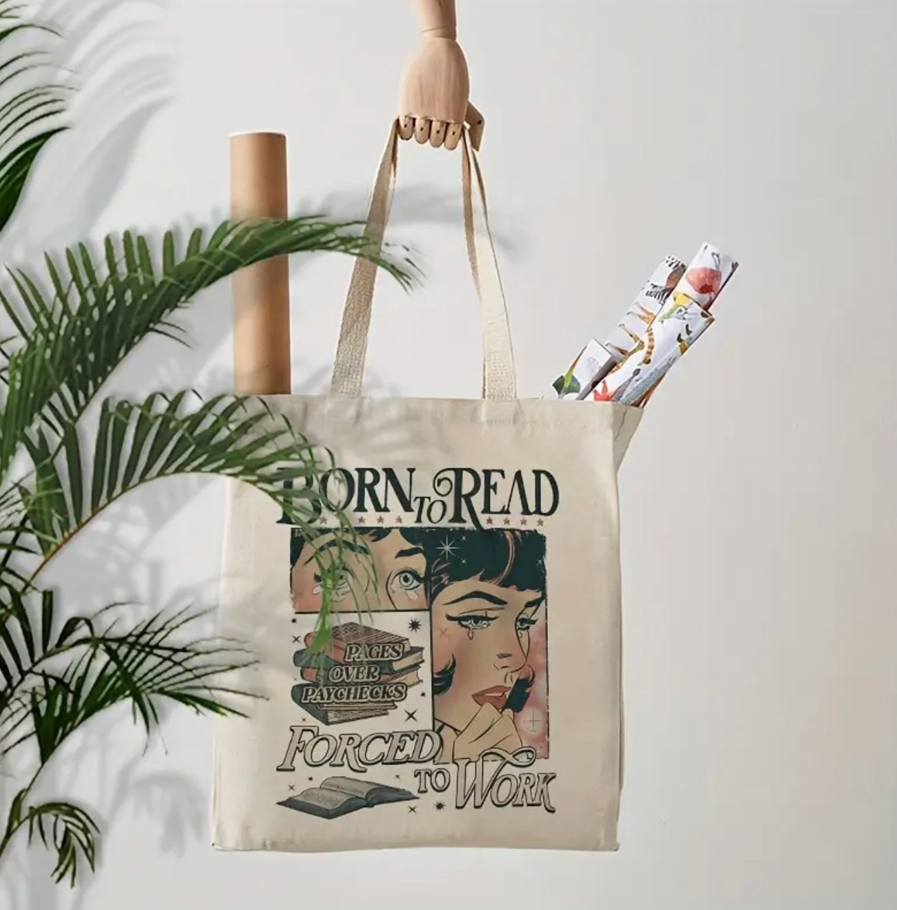 Born To Read Tote