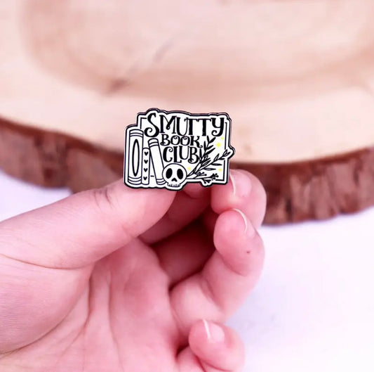 Smutty Book Club Enamel Pin