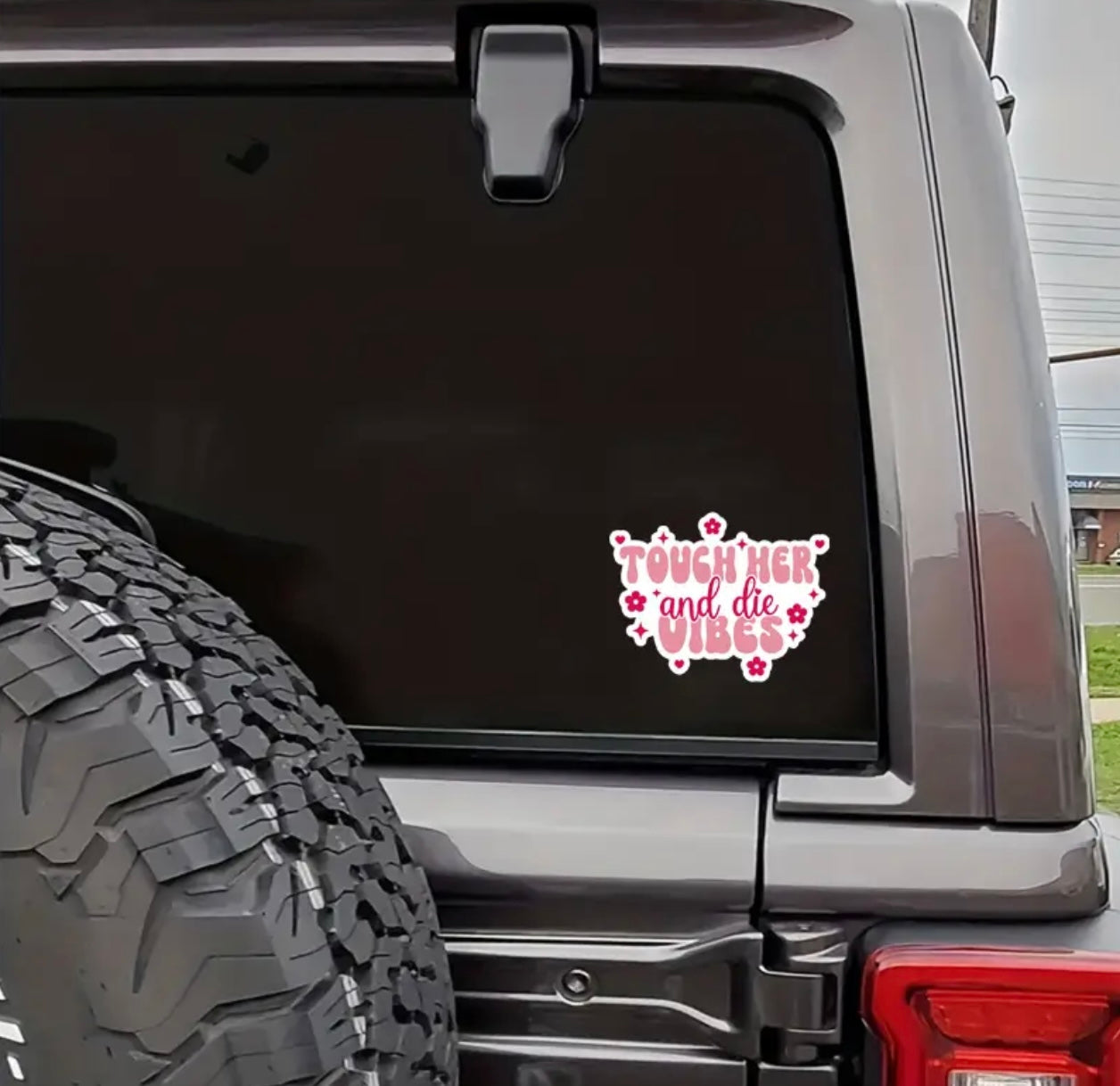 Touch Her & Die Sticker