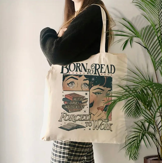 Born To Read Tote