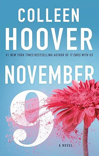 November 9th- Colleen Hoover