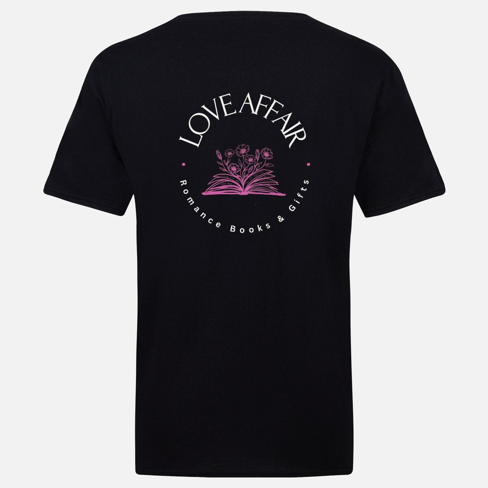 Love Affair Bookstore T-Shirt Black
