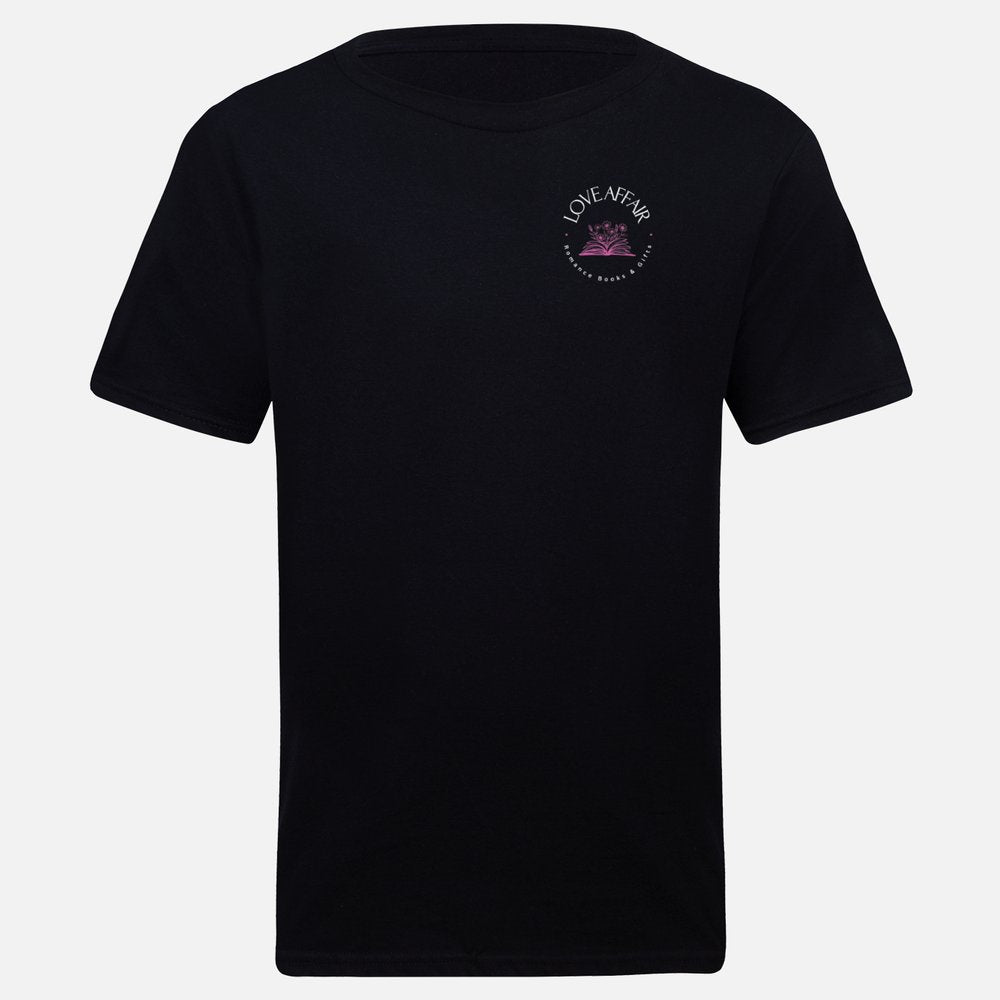 Love Affair Bookstore T-Shirt Black