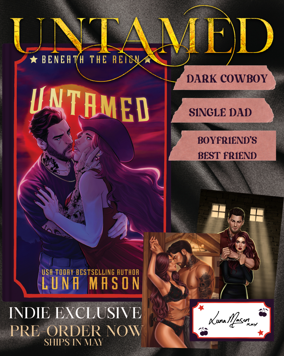 Untamed (INDIE BOOKSTORE EDITION)- Luna Mason