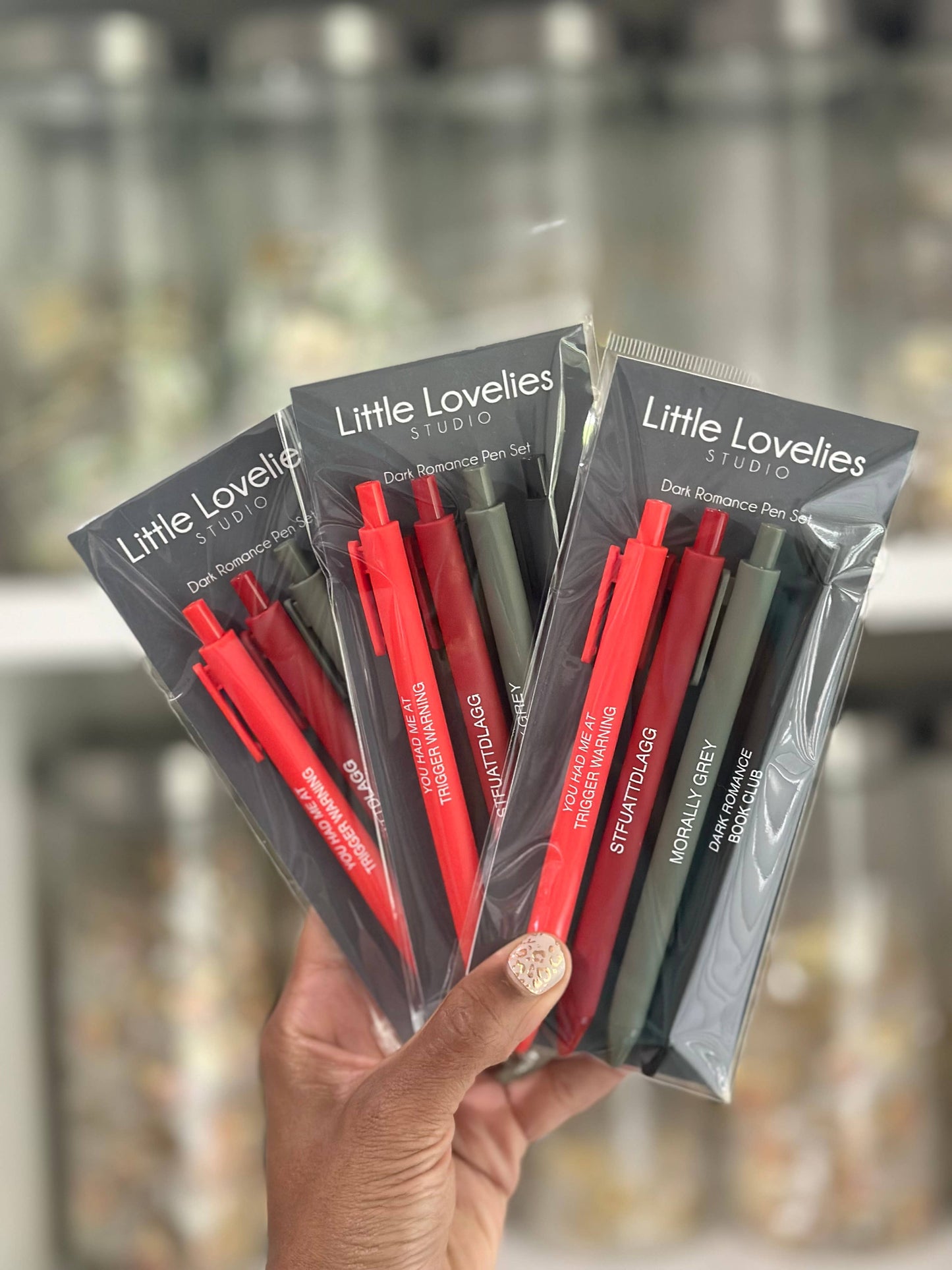 Dark Romance Pen Set