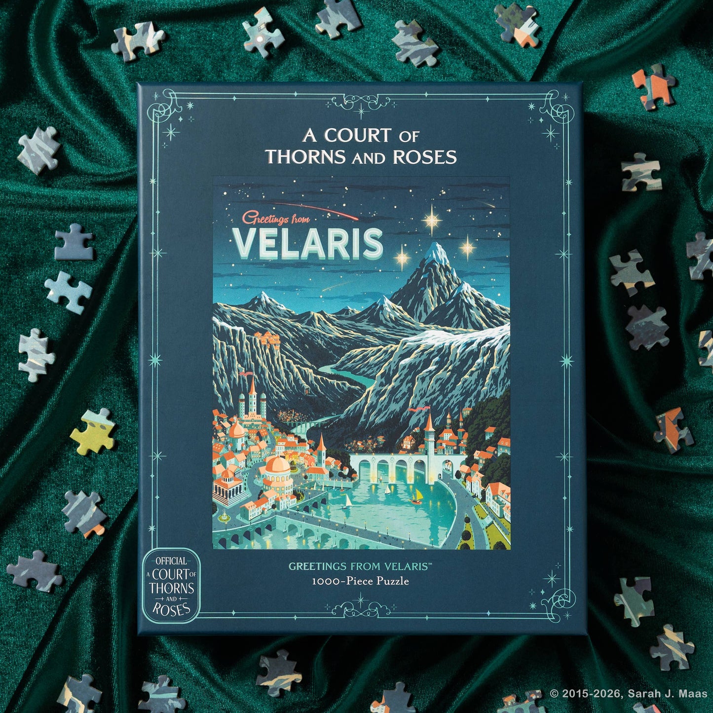 Official Greetings from Velaris 1000-Piece Puzzle
