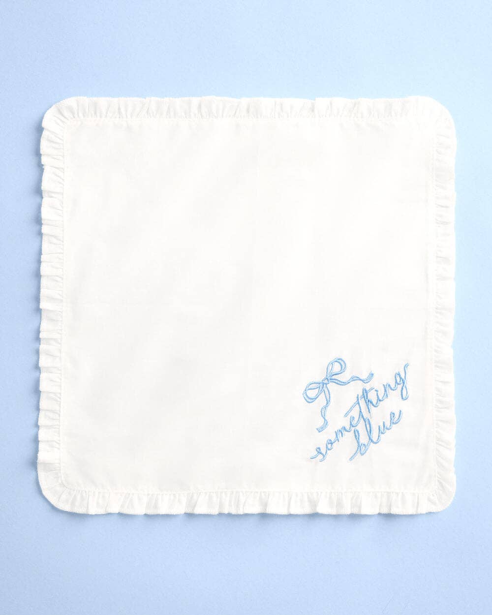 Something Blue Bride Hanky