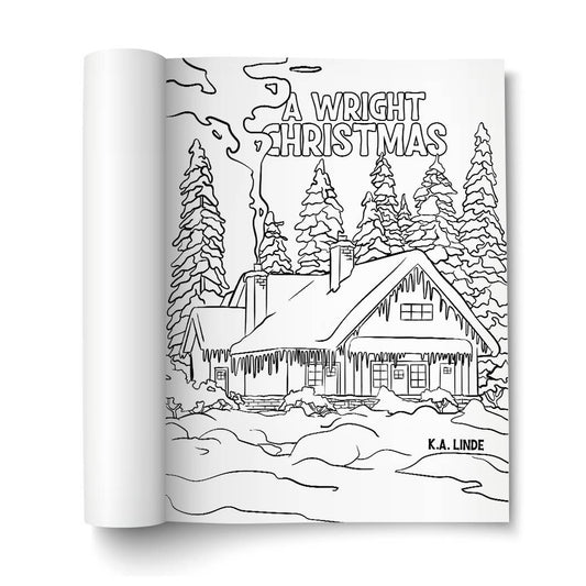 Naughty & Nice Holiday Adult Coloring Book