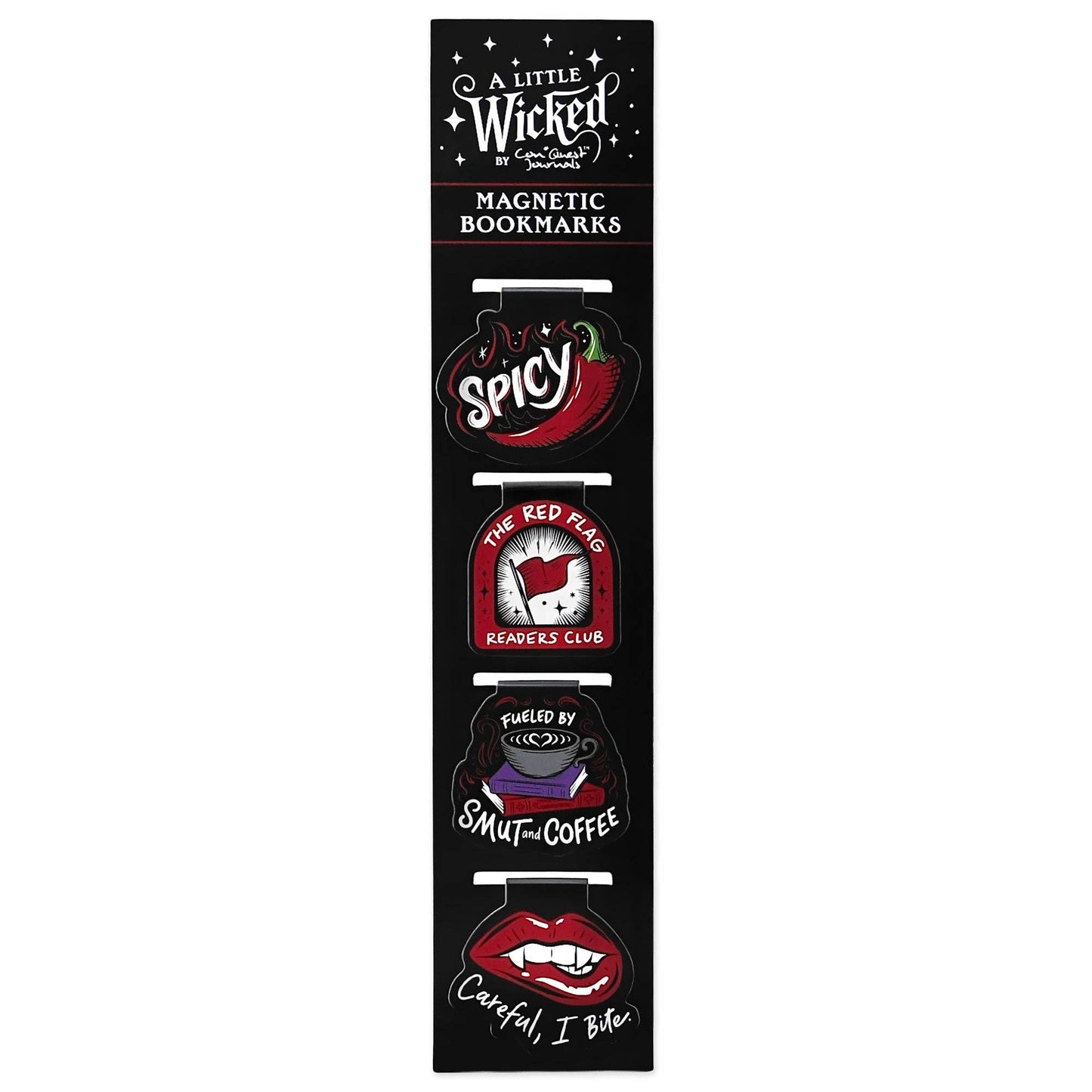 A Little Wicked Magnetic Bookmarks