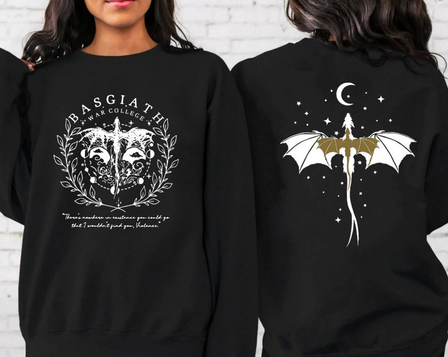 Basgiath War College Sweatshirt Fourth Wing Riders