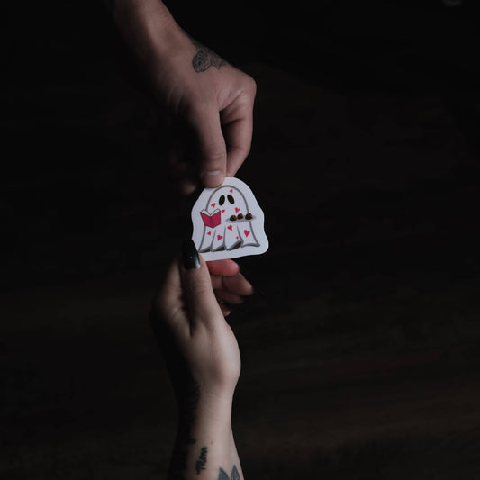 "Boo-thang" Ghost Sticker