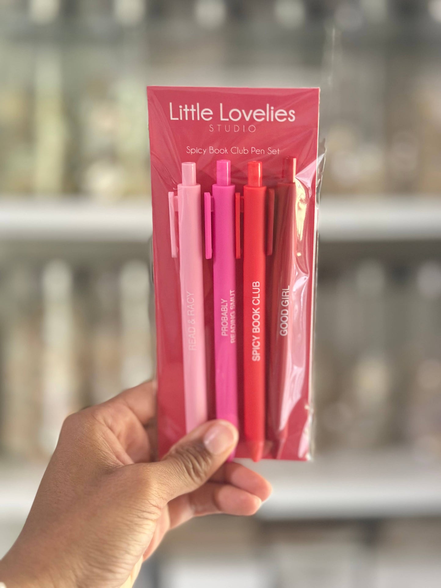 Spicy Book Club Pen Set