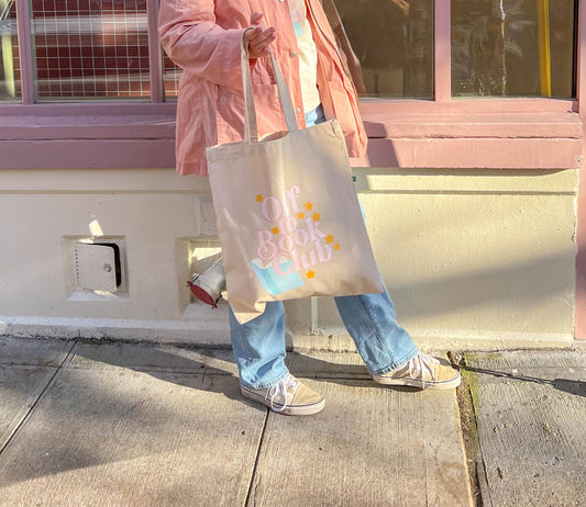 Off to Book Club Tote Bag