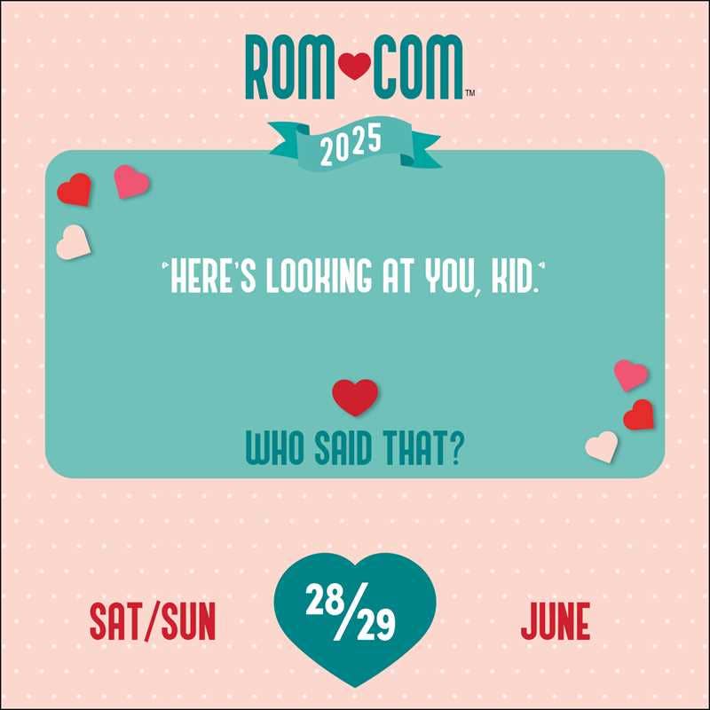 Rom Com 2025 Trivia Day-to-Day Calendar by University Games