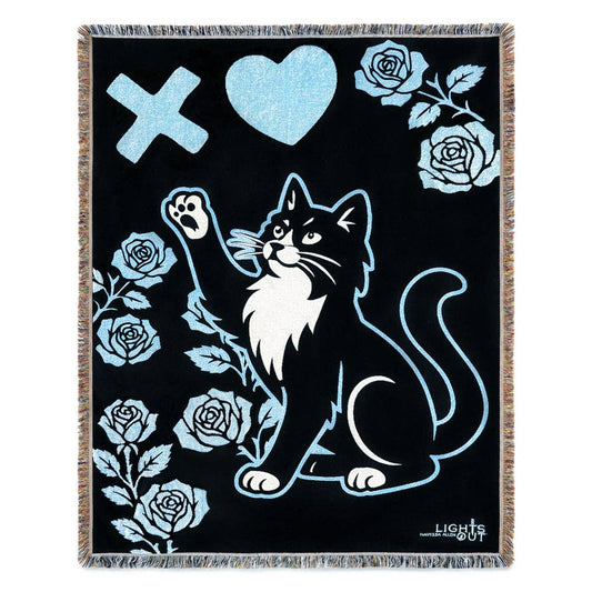 Fred Approved Woven Throw Blanket