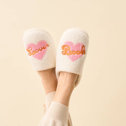 Slippers-Book Lover M/L