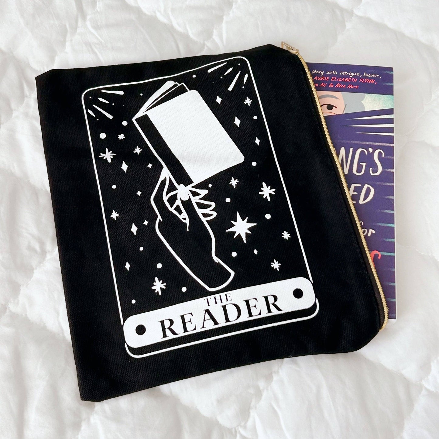 The Reader Zipper Bag