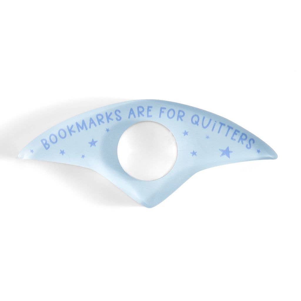Bookmarks Are For Quitters Thumb Page Holder