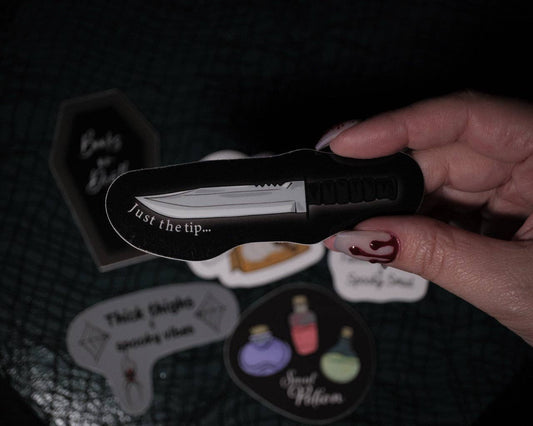 Just The Tip Sticker