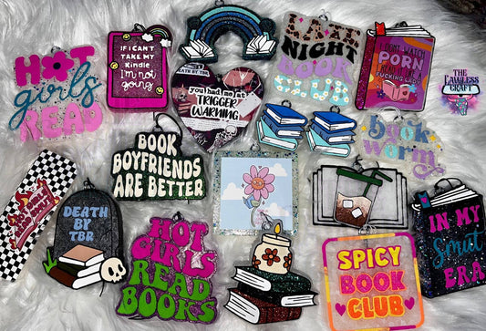 Book Themed Car Freshie