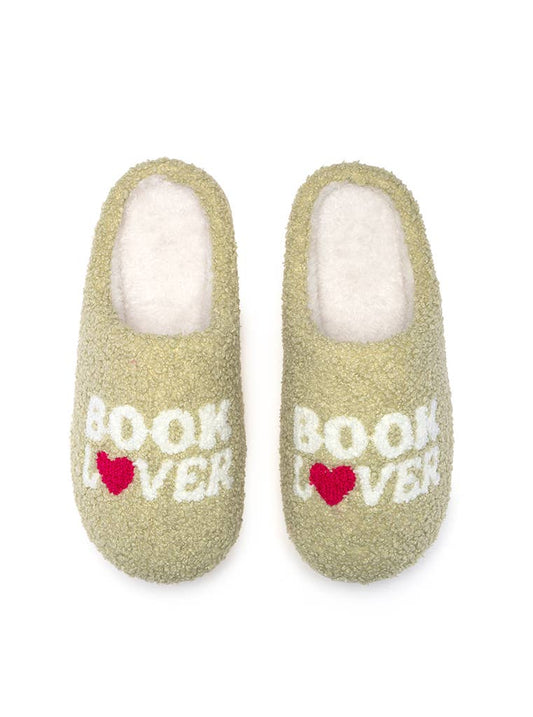 "Book Lover" Slippers