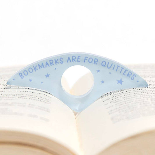 Bookmarks Are For Quitters Thumb Page Holder