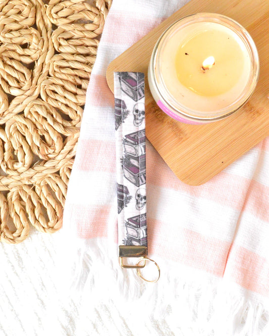 Dark Romance Wristlet Keychain