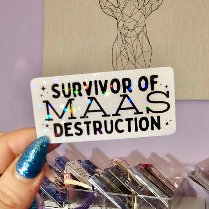 Survivor of MAAS Destruction Sticker