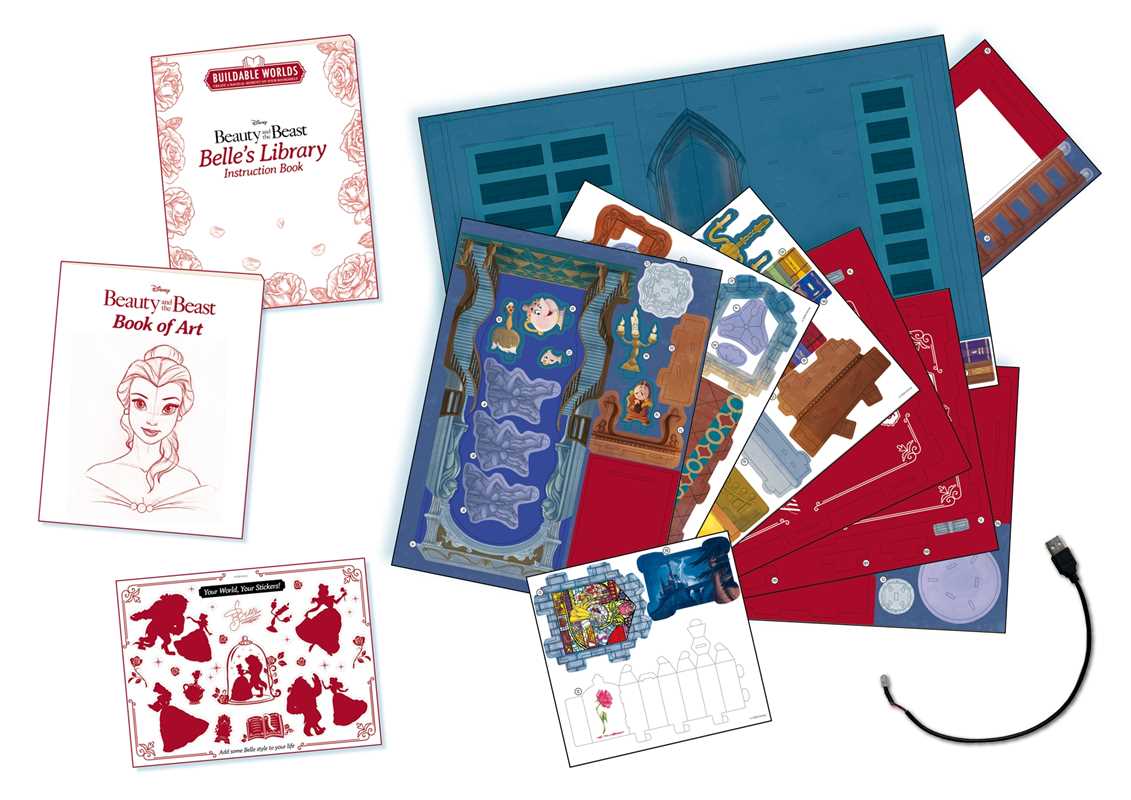 Disney Beauty and the Beast: Book Nook