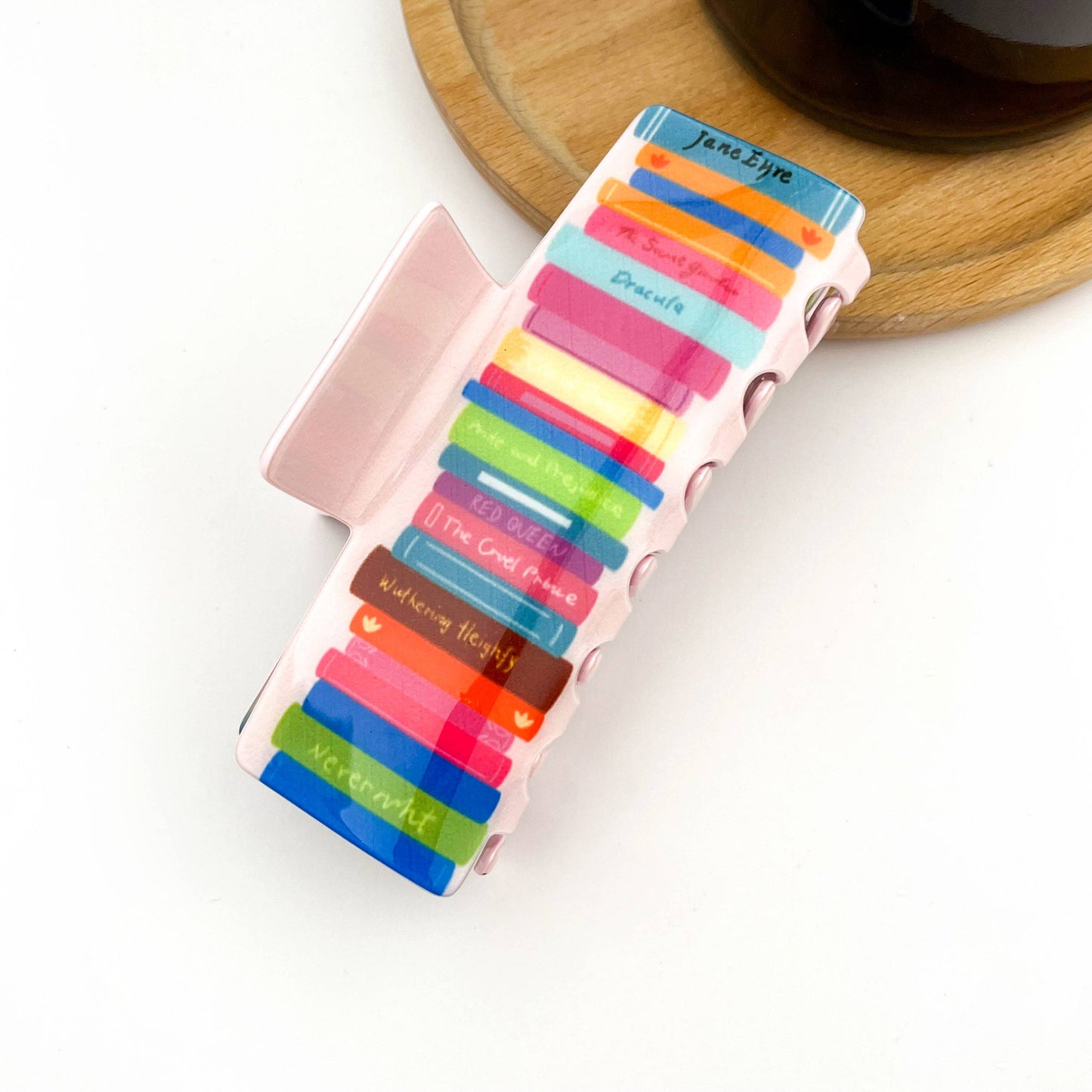 Book-Shaped Hair Claw Clip
