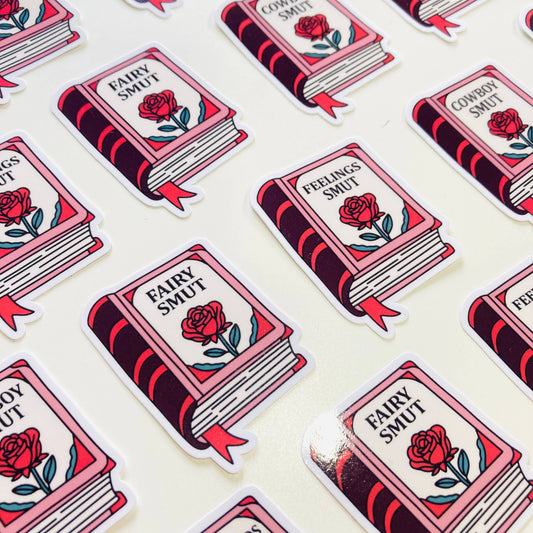 Romance tropes bookish Sticker