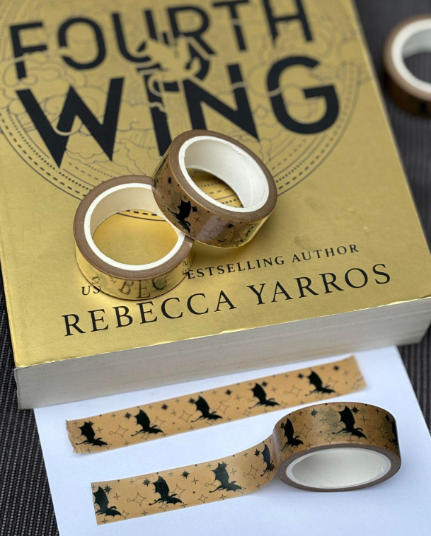 Fourth Wing Inspired Washi Tape