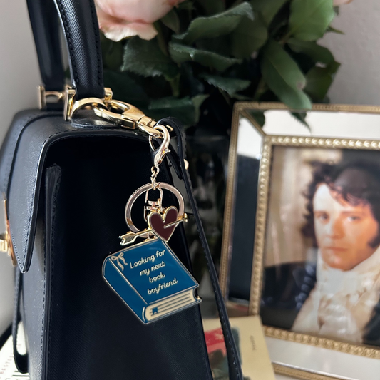 Looking for My Next Book Boyfriend Keychain