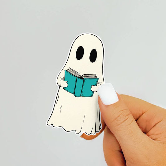 Bookish Ghost Sticker