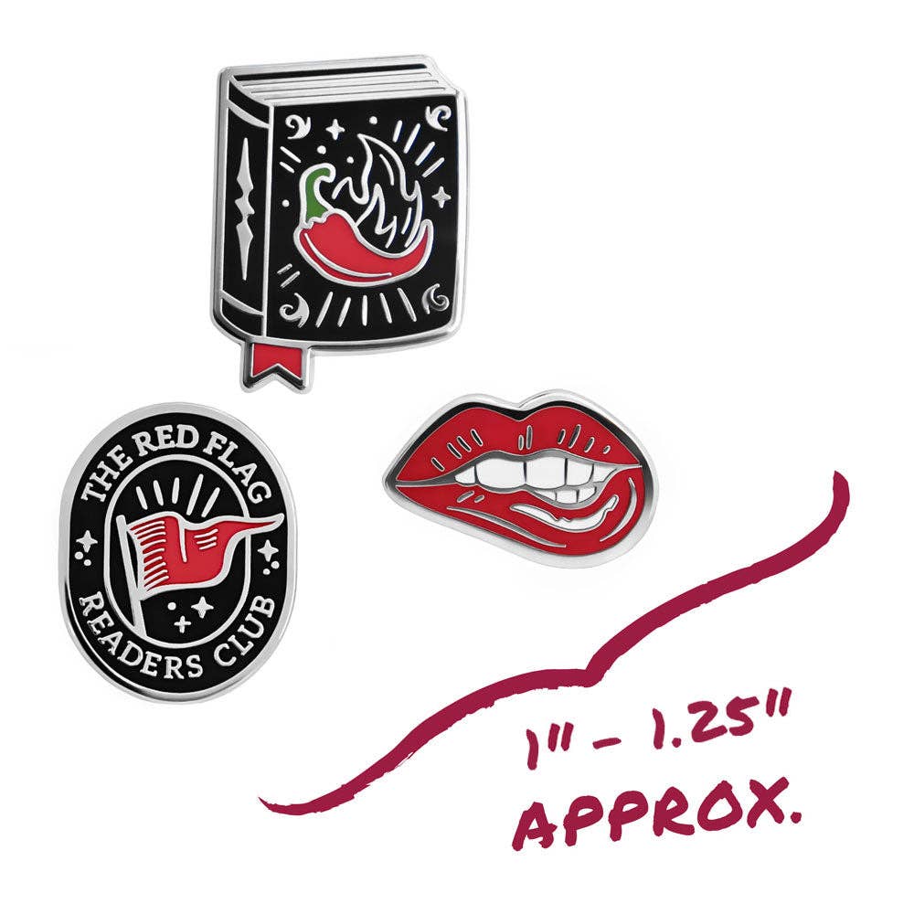 A Little Wicked Enamel Pin Set